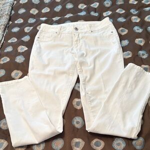 Women’s White Slim Fit Jeans